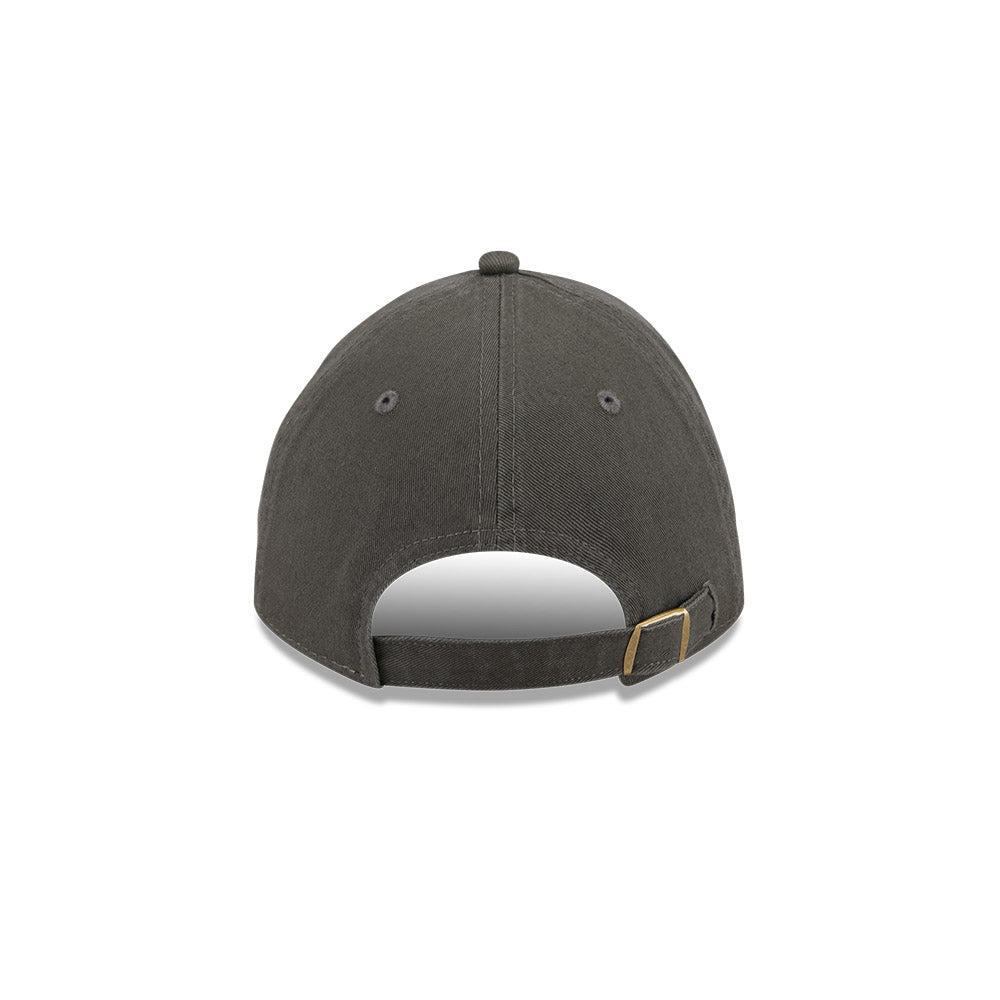 New York Yankees Hat - Seasonal Tonal Dark Charcoal Grey Casual Classic MLB Strapback Cap - New Era
